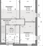 Plan de l'étage de la maison en vente à Cerexhe